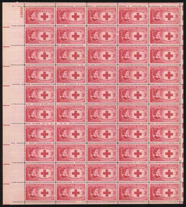 Scott 0967 Sheet of 50 MNH Clara Barton (3 cents)