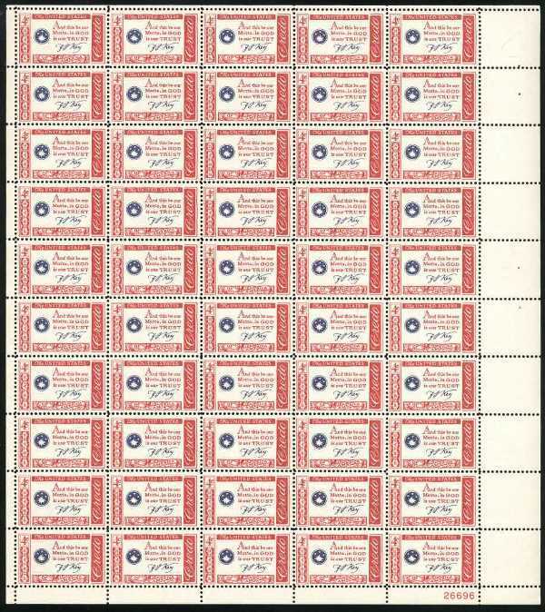 Scott 1142 Sheet (4 cents)
