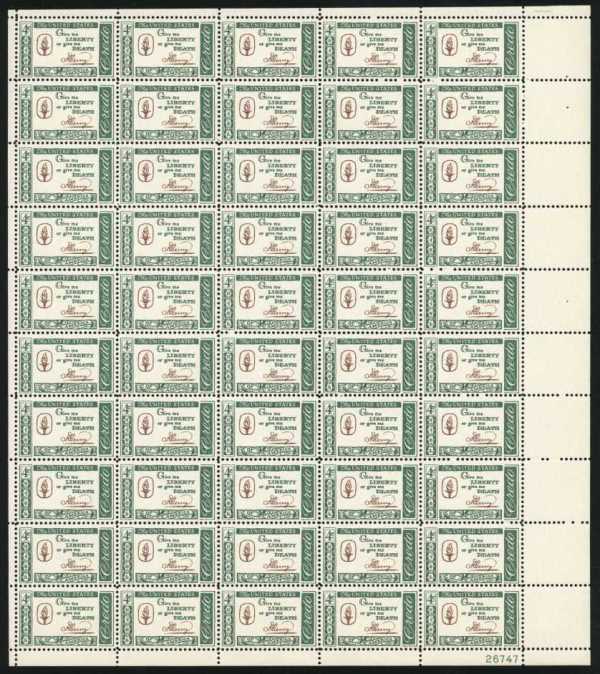 Scott 1144 Sheet (4 cents)