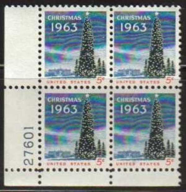 Scott 1240 Plate Block (5 cents)