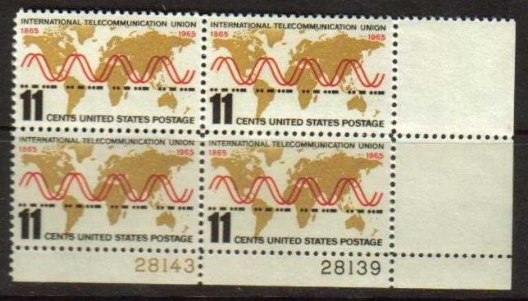 Scott 1274 Plate Block (11 cents)