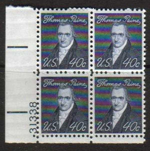 Scott 1292 Plate Block (40 cents)