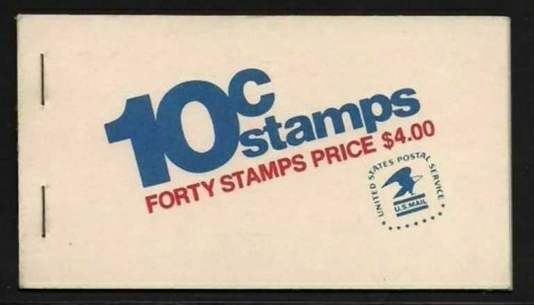Scott 1510c Booklet 125 (40 x 10 cents)