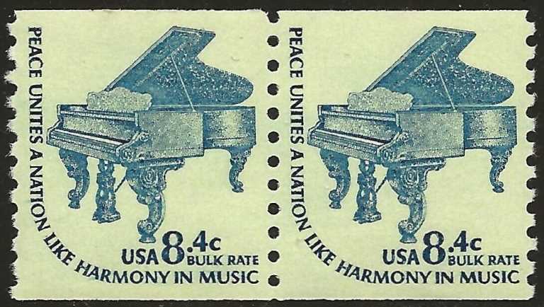 Scott 1615C Strip of 2 (8.4 cents)
