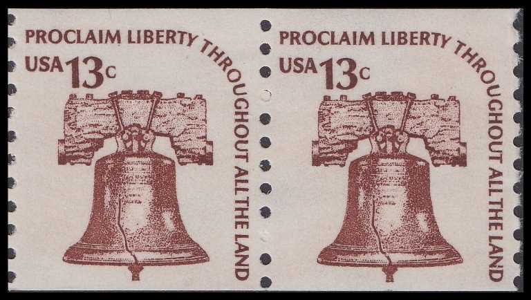 Scott 1618 Strip of 2 (13 cents)
