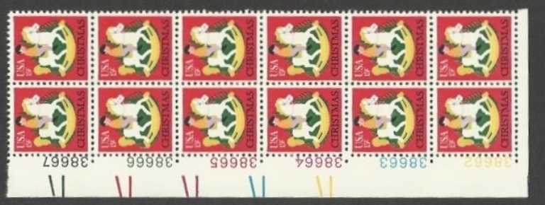 Scott 1769 Plate Block of 12 MNH Hobby Horse (15 cents)