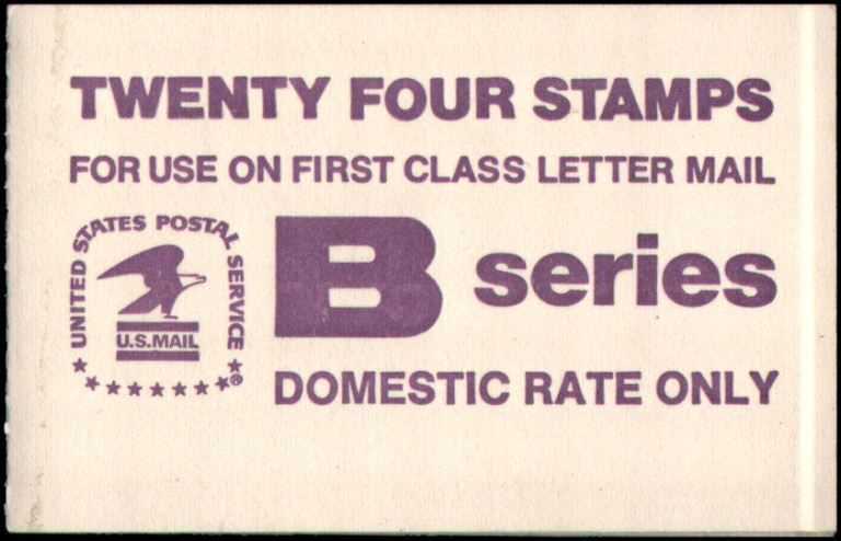 Scott 1819a Booklet #136 "B" Eagle (18 cents)