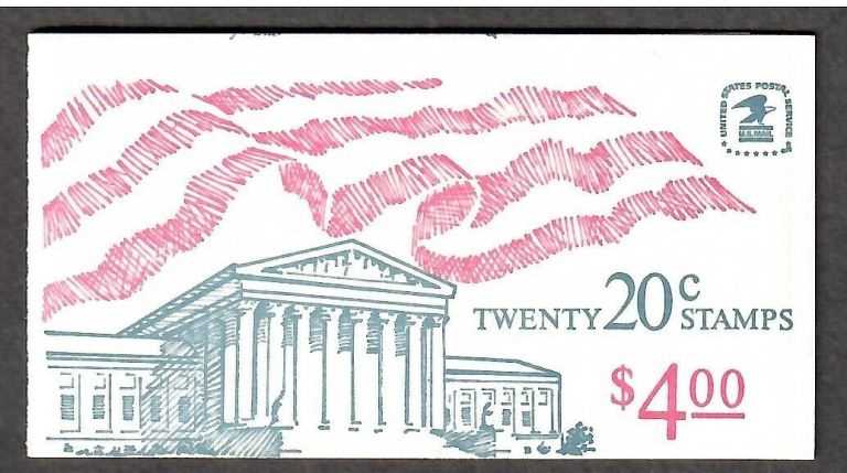 Scott 1896b MNH Booklet 140A (has two panes of 10 stamps)