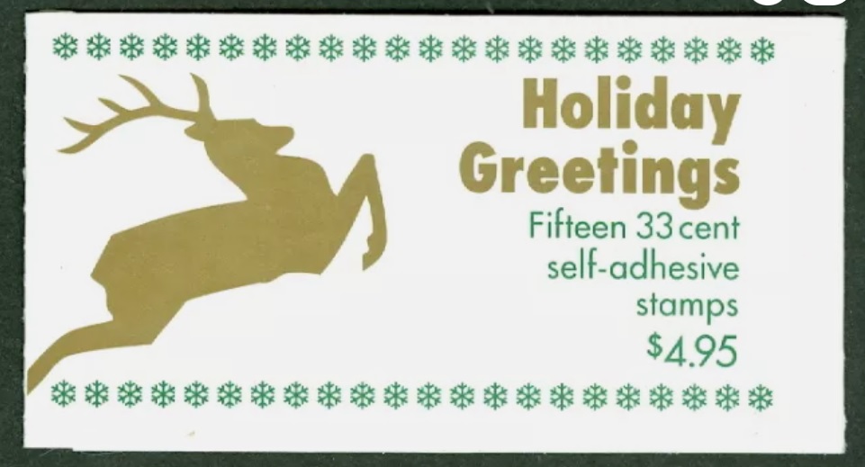 Scott 3364-3367b Booklet #276B (33 cents)