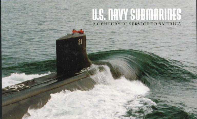 Scott 3373-3377a (Booklet) US Navy Submarines two panes Booklet #279 (Mixed cents)
