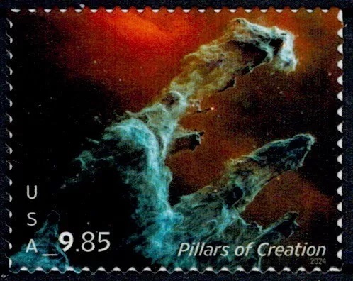 Scott #5827 Pillars of Creation, Priority Mail A single stamp NO Plate Number ($9.85)
