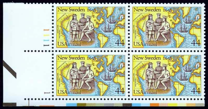Scott C-117 Plate Block (44 cents)