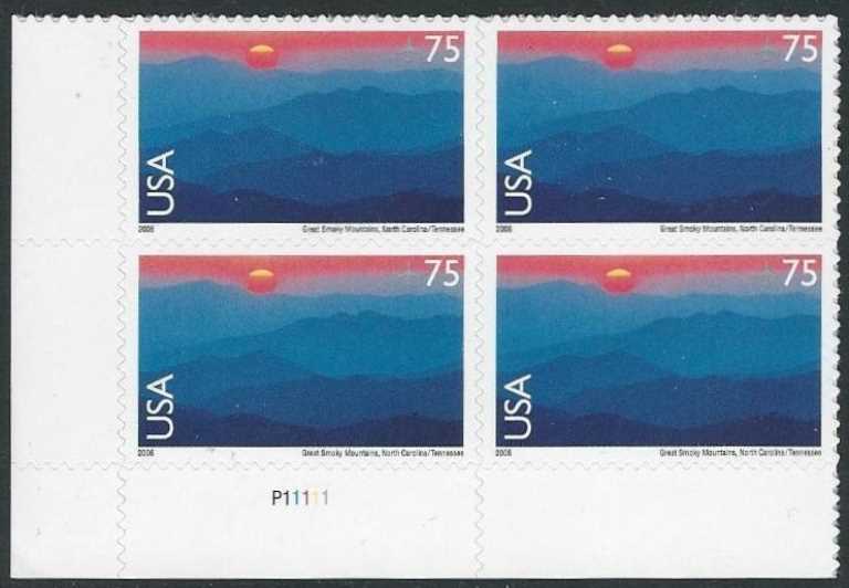 Scott C-140 Plate Block (75 cents)