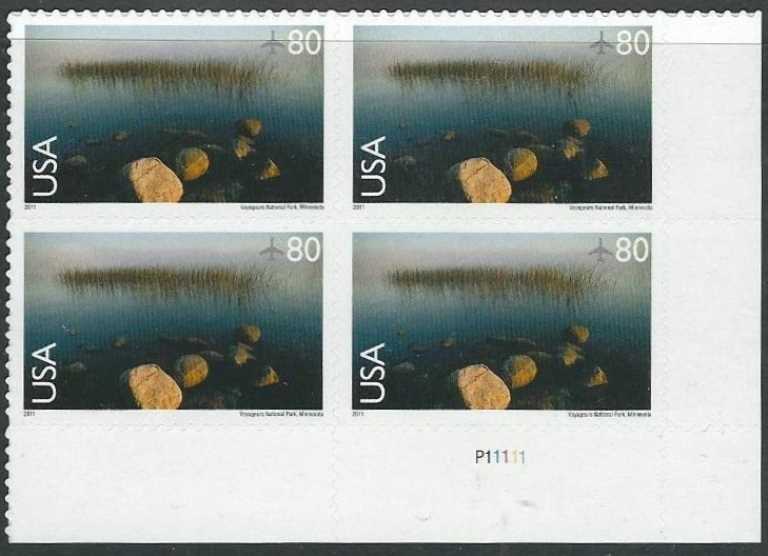 Scott C-148 Plate Block (80 cents)