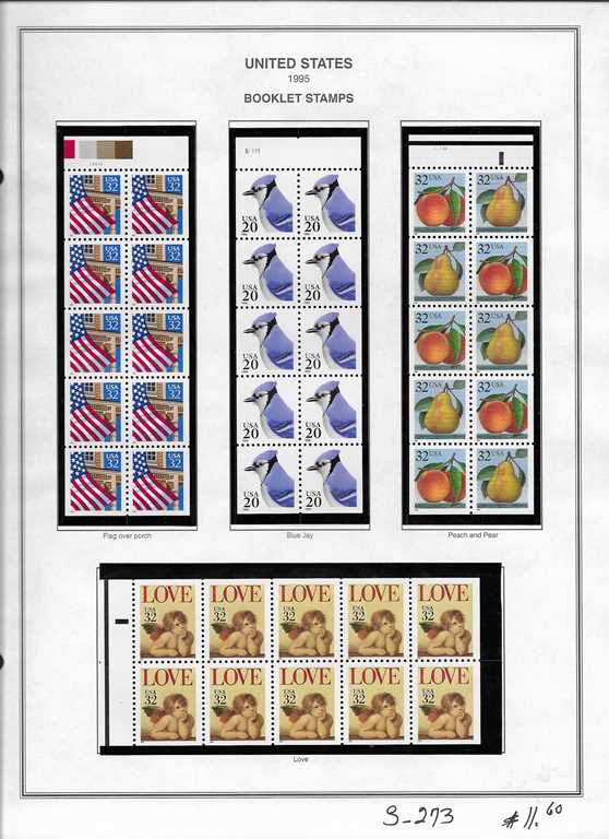 Page 273, USA single Stamps
